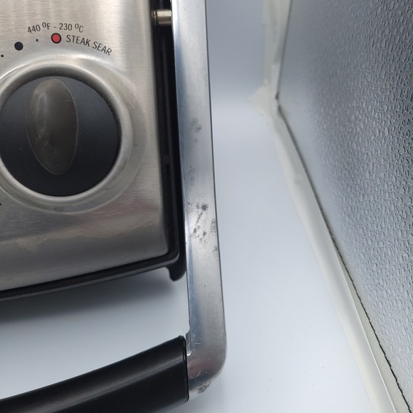 Breville Panini Sandwich Press Brushed Stainless Steel Has Timer TG890TXL Tested - Picture 4 of 10